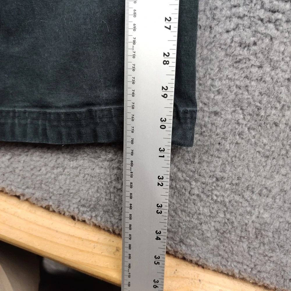 Duluth Trading Co Flex Fire Hose Cargo Pants Mens 40x32 Black Workwear Canvas